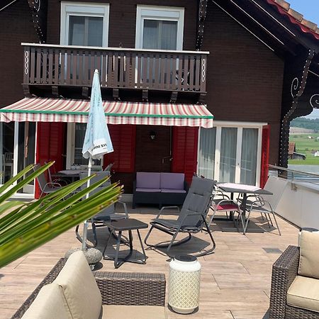 Pension Chalet Charme Siebnen Buitenkant foto