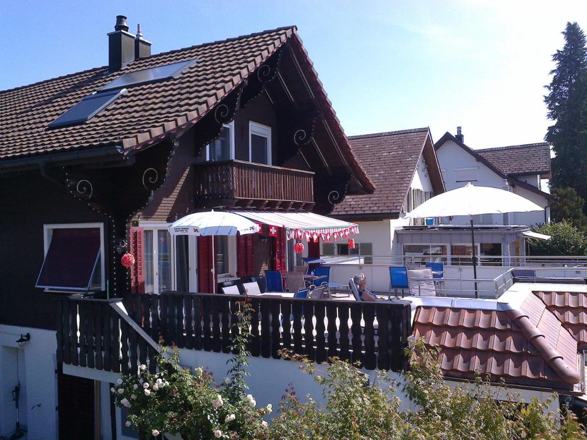 Pension Chalet Charme Siebnen Buitenkant foto